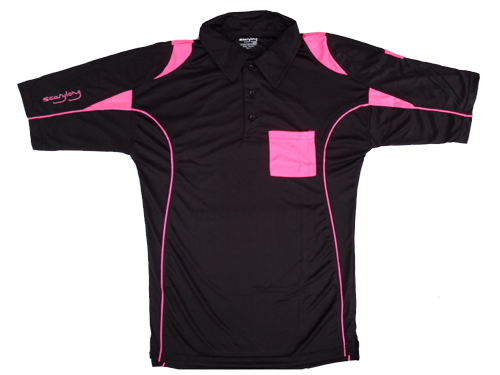 Scarylong Golf Polo Shirt - Monster - Black, Non Pink